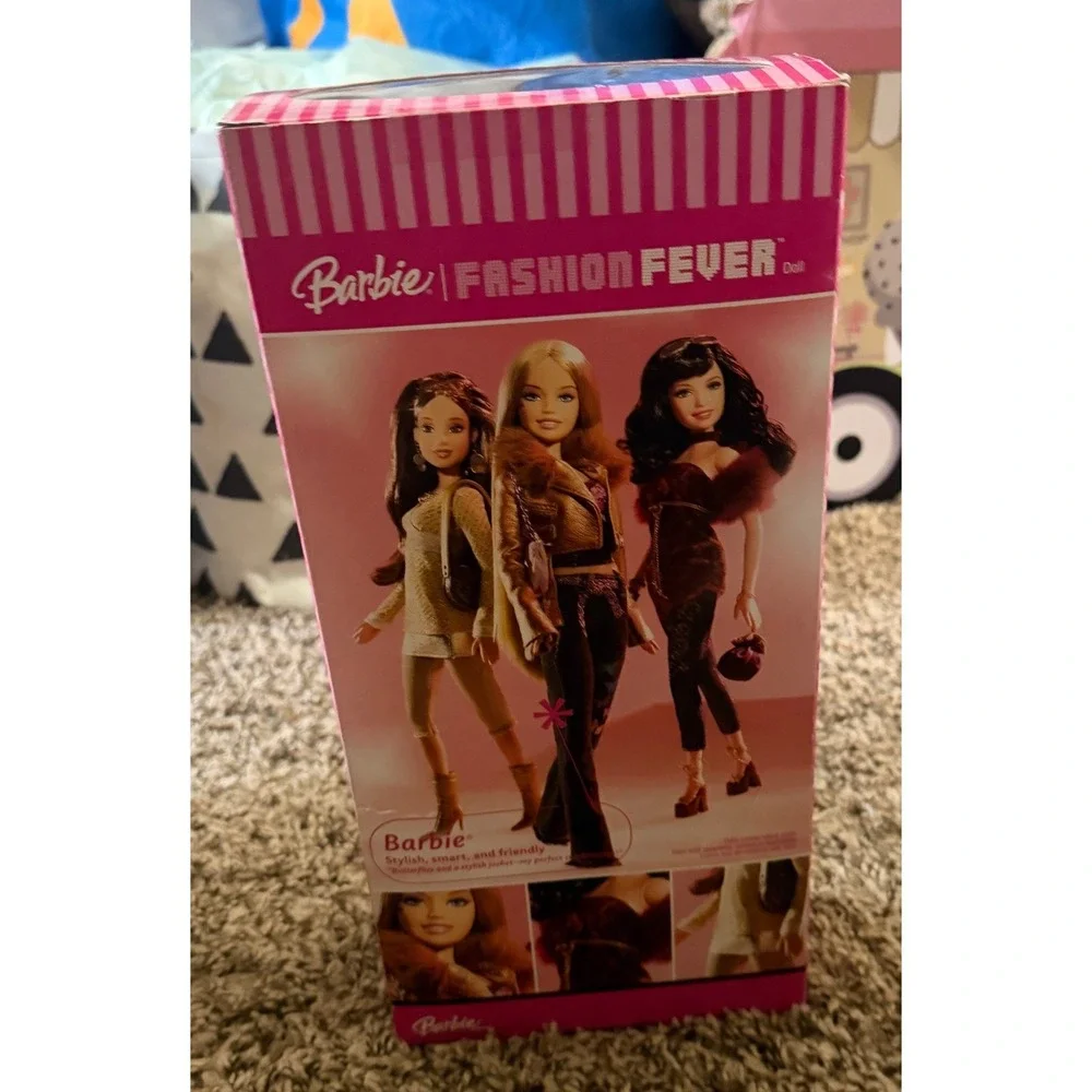 Mattel Barbie Fashion Fever Doll Bronze Metallic Jacket Butterfly Pants NIB
